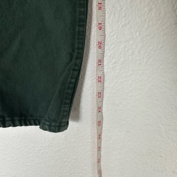 Levi’s orange label rare vintage forest green denim jeans 24 - Picture 8 of 8